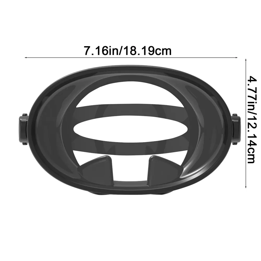 Silicone Frame 180° Ultra-Wide-Angle Vision Diving Mask