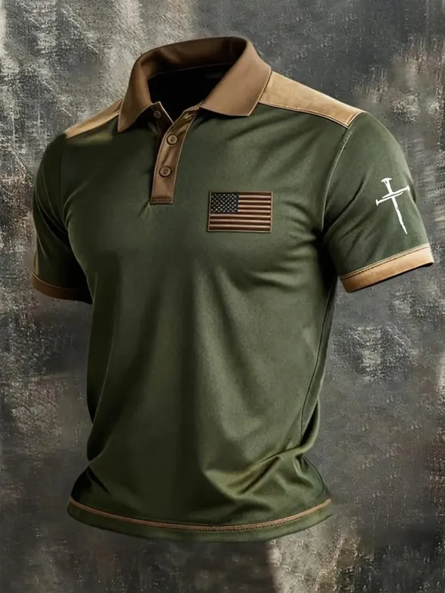 American Flag 250Th Anniversary Polo, 4Th Of July Shirt, Statue Of Liberty, Us 250Th Commemorative Apparel, Best Eagle Gifts For Dad