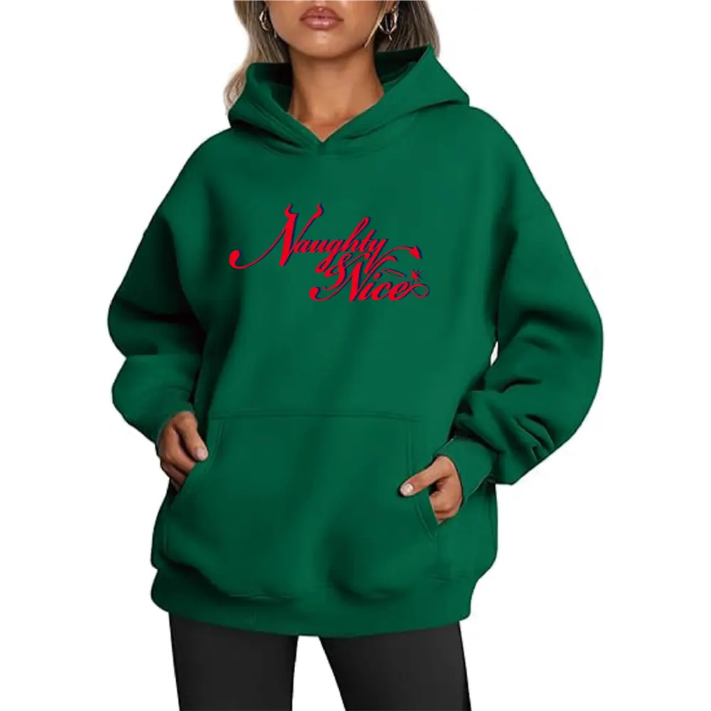 Slogan ​Elements Printed Soft Hoodies