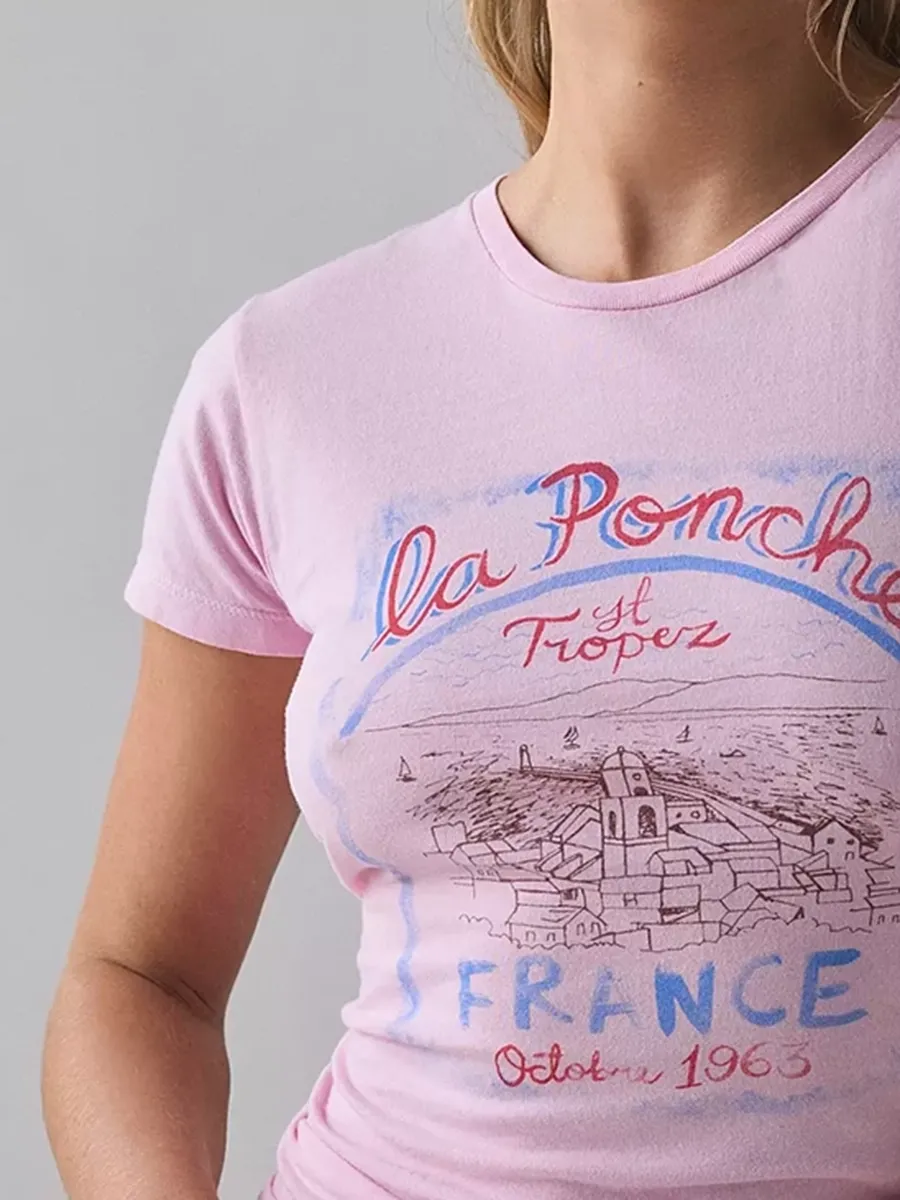 Women's Dreamy Pattern Printed Pure Cotton T-Shirt