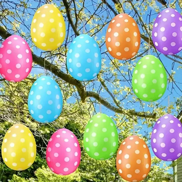 Easter Inflatable Egg Party Balloon DIY Plastic Egg Ball