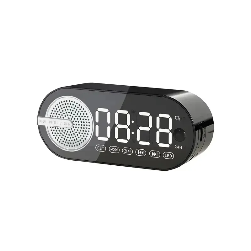 Bluetooth Portable Speaker Clock
