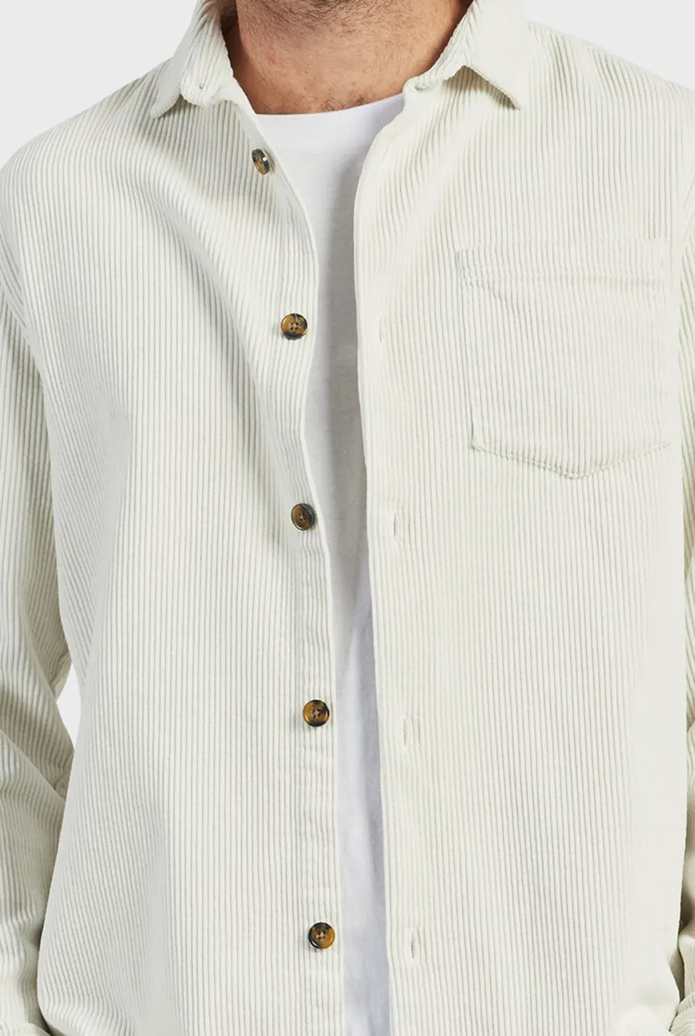 Thick Corduroy Button-up Jacket