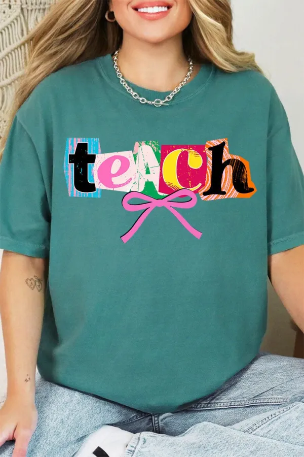 Comfortable Casual Crew Neck Printed T-Shirt
