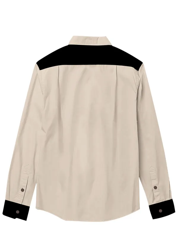 Vintage Flowers - 100% Cotton Long Sleeves Shirt