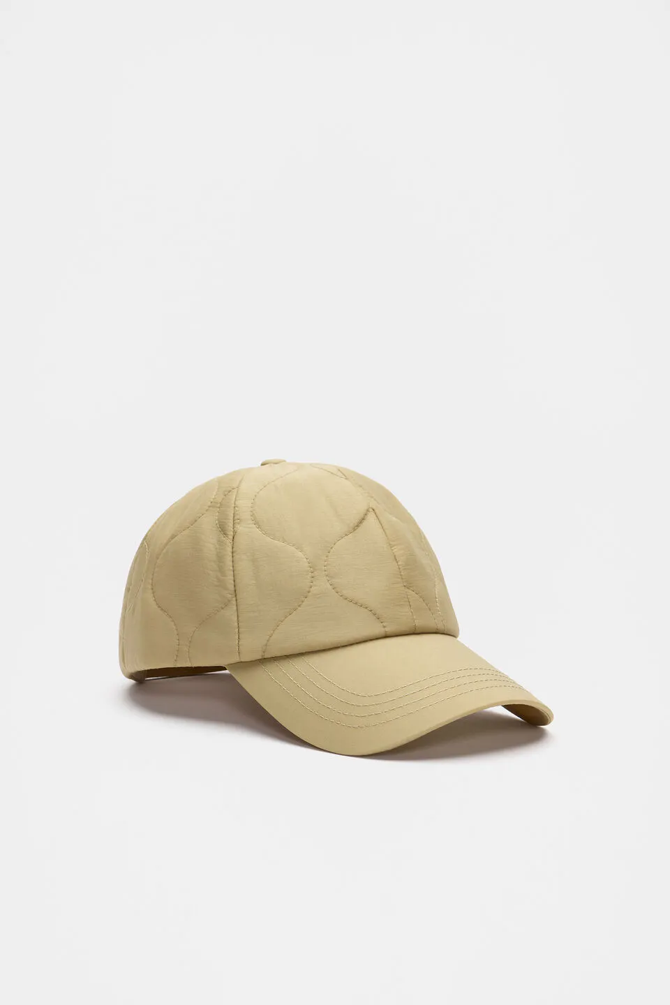 Diamond-Quilted Cap