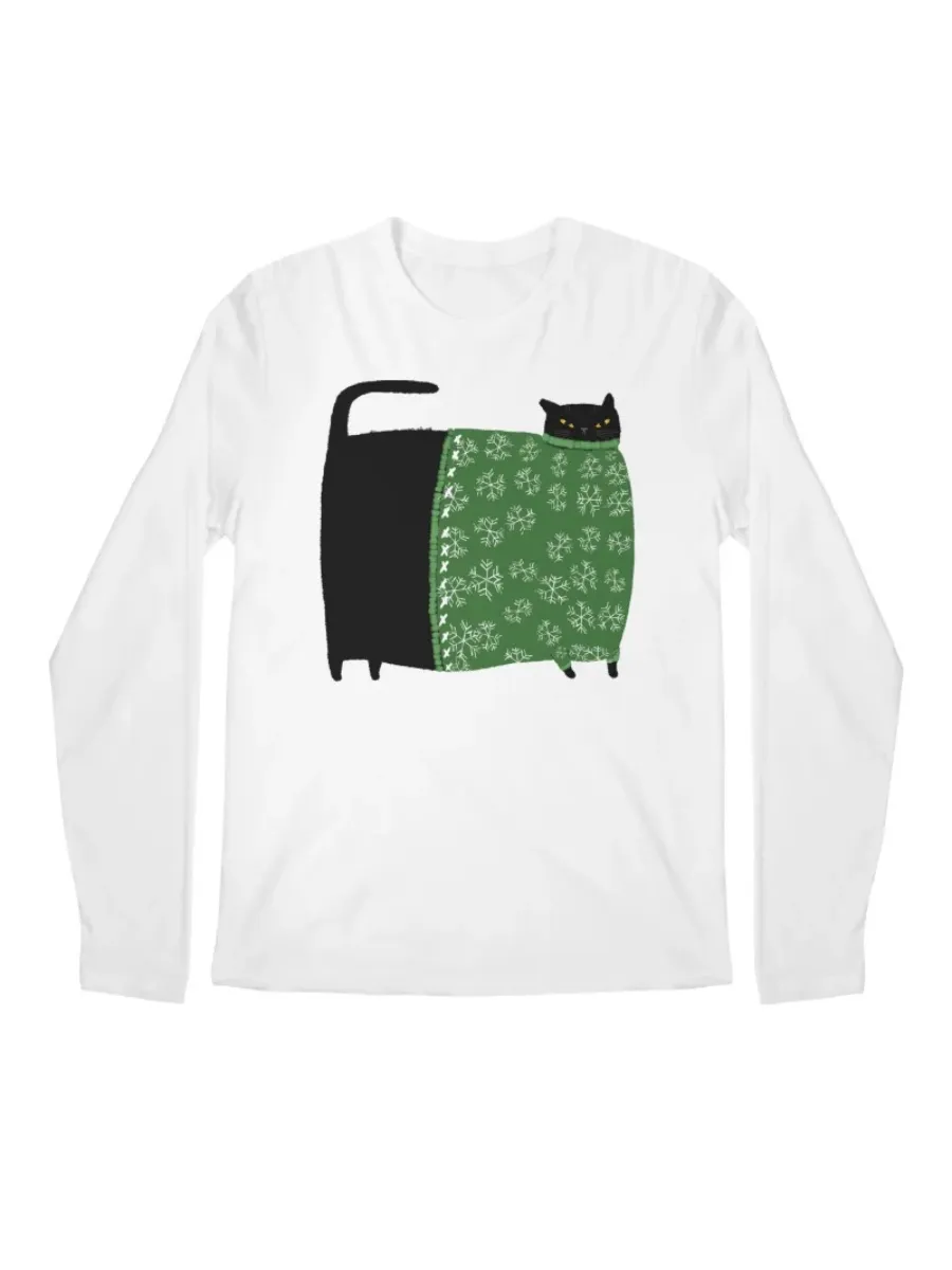 Cat in Sweater Graphic T-Shirt