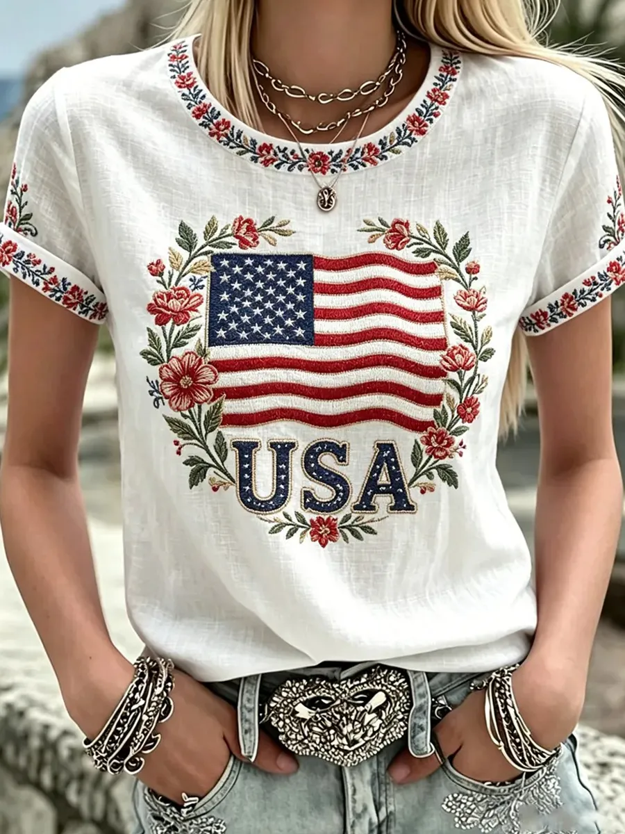 Women's 250th Anniversary Printed T-shirt