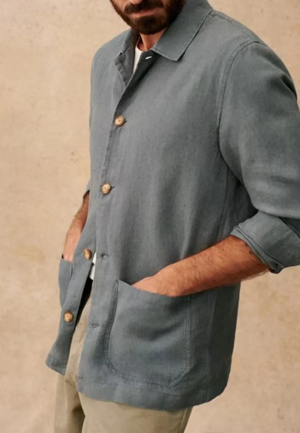 Classic Collar Jacket