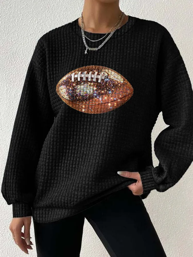 Classic Printed Long Sleeve Sweatshirts