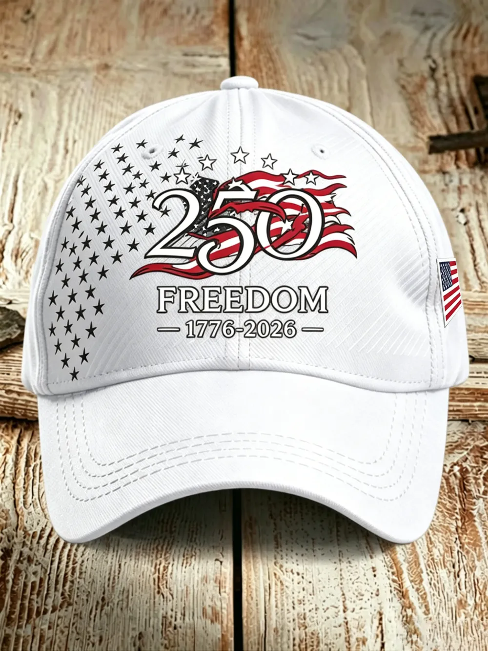 250th Anniversary Embroidered Duck Tongue Hat in the United States