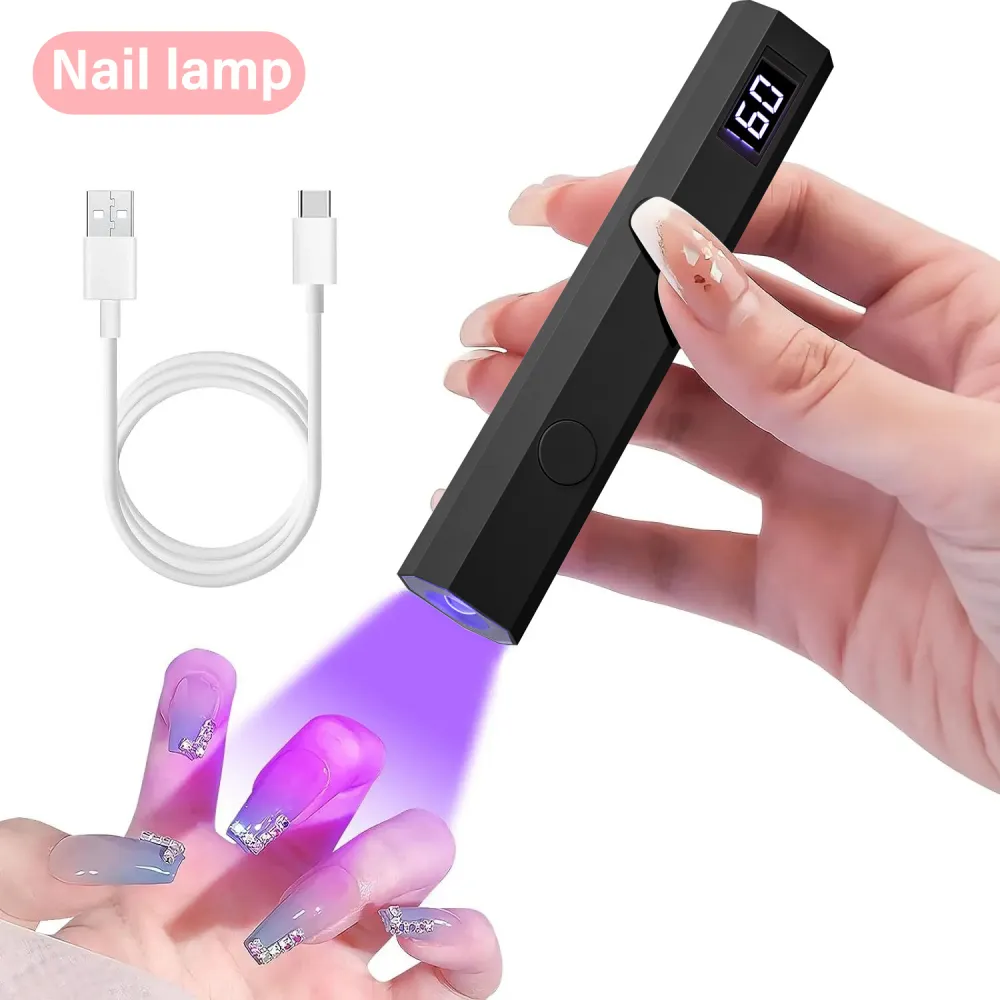 Nailhour Portable Nails Gel Dryer Handheld Nail Lamp