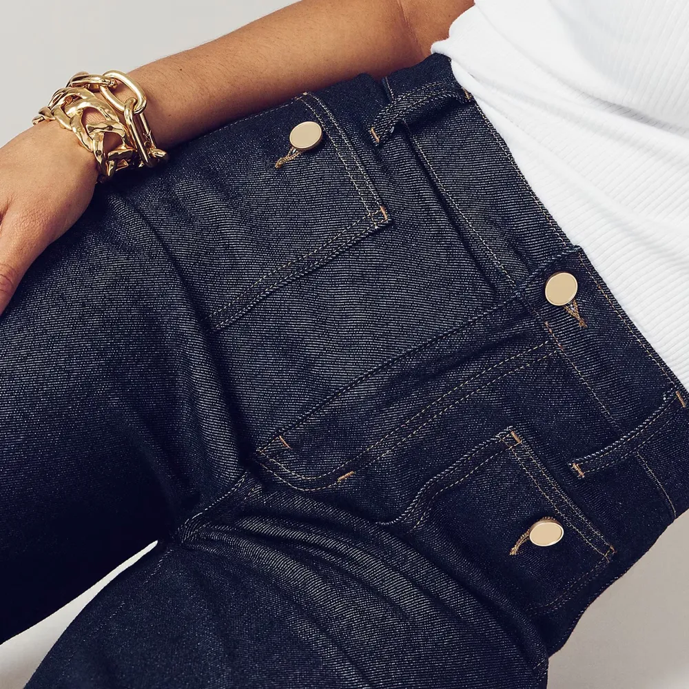 Denim Trouser in Rinse Wash