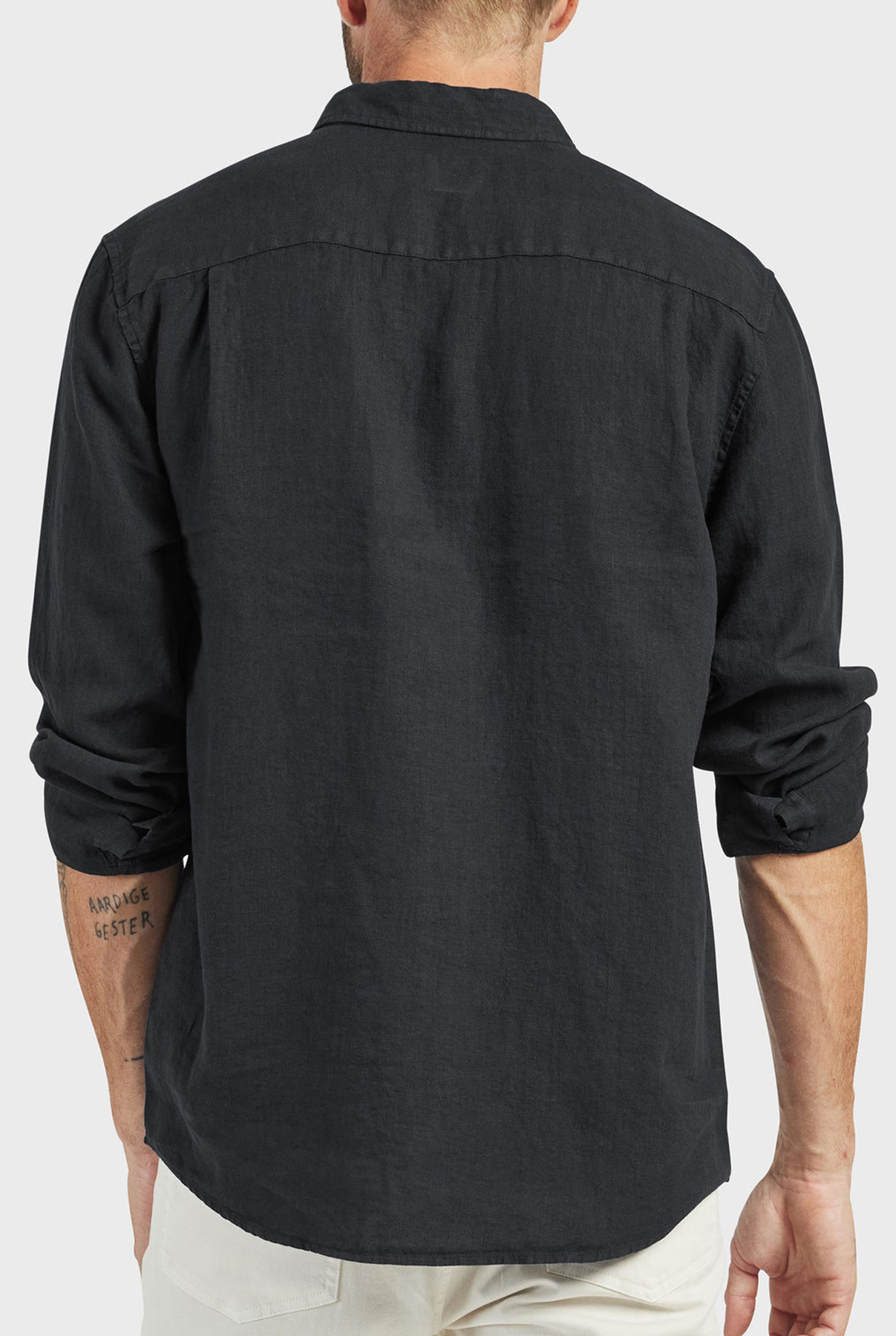 Hampton Linen Shirt- Chambray