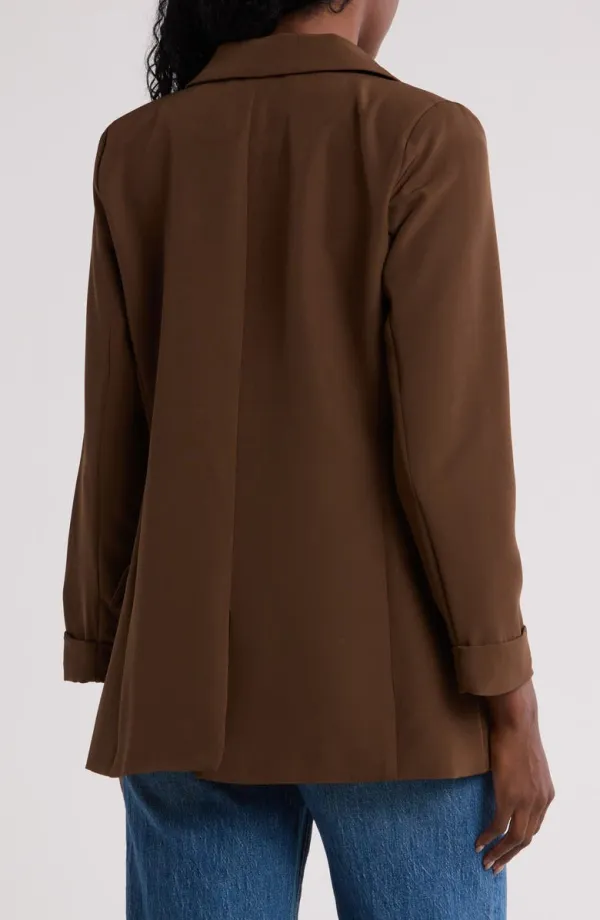 Notch Collar Blazer