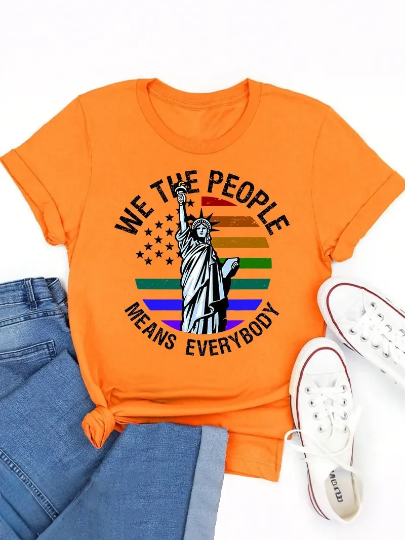 We The People Means Everybody Teacher T-Shirt