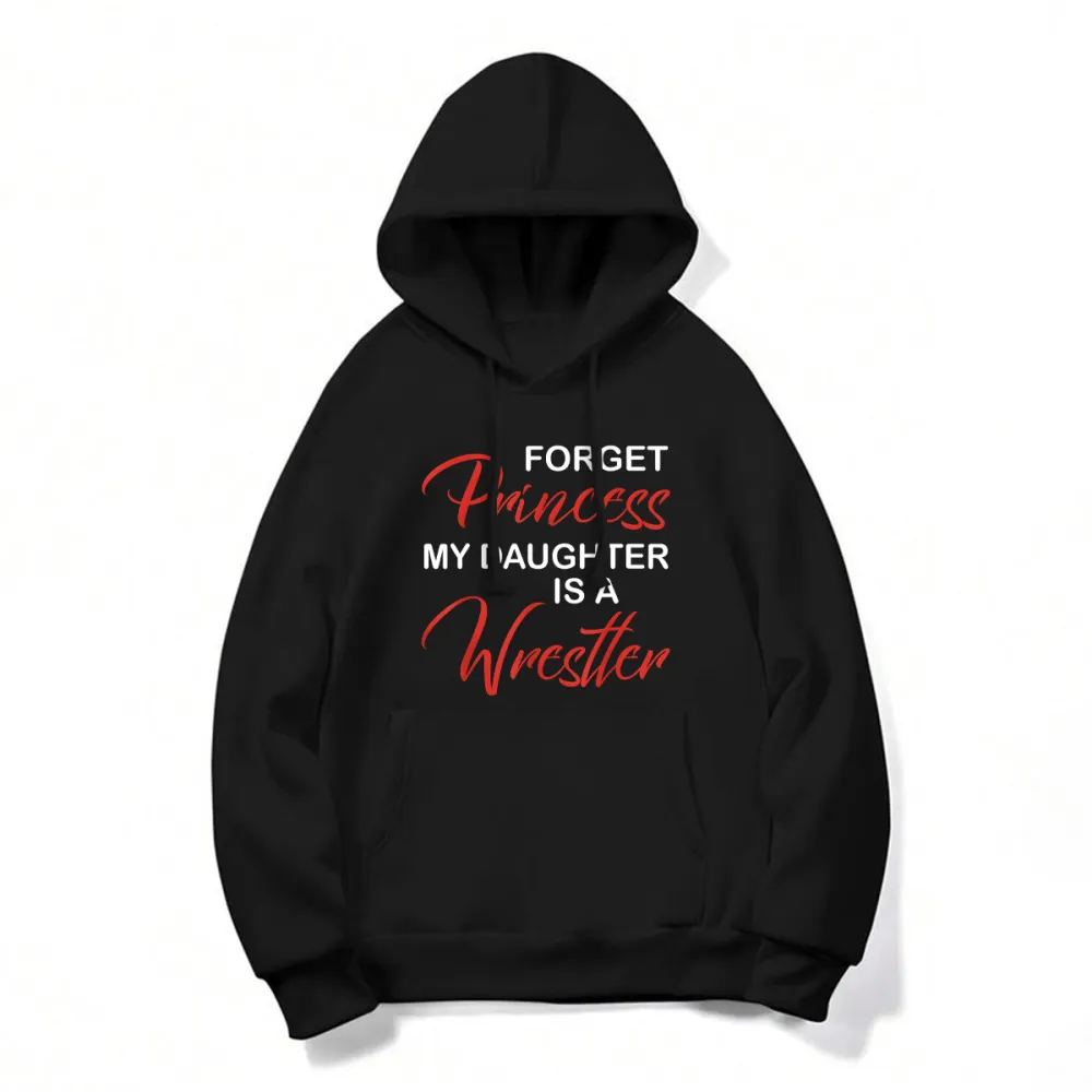 Letter Printed Loose Hoodies