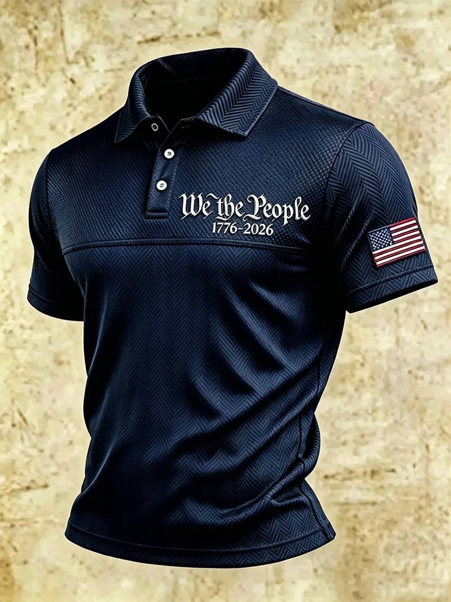 Men's 250th Anniversary of American Independence Polo Shirt