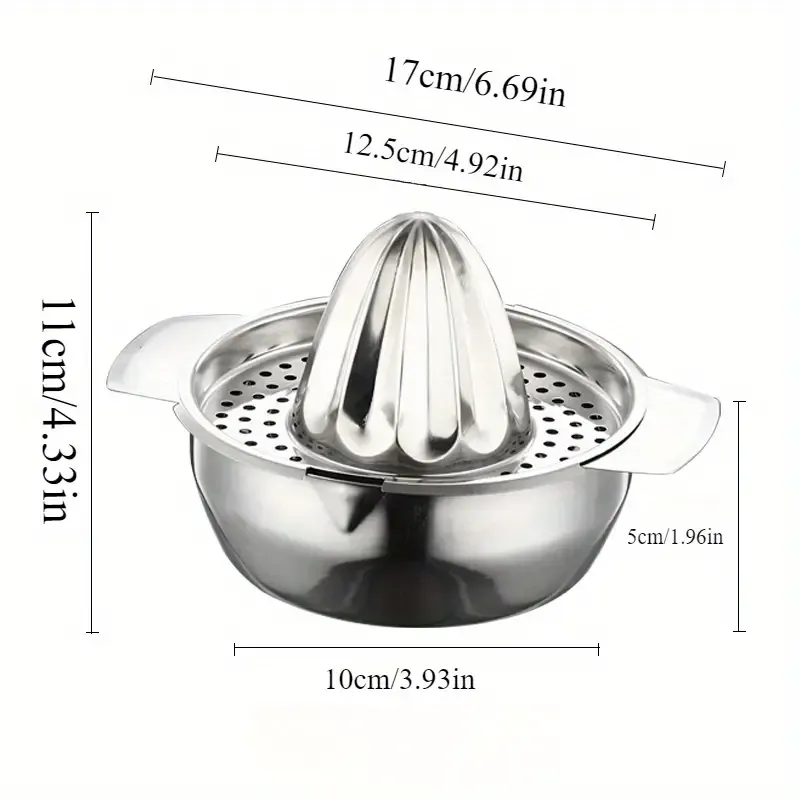 Durable Metal Handheld Juicer