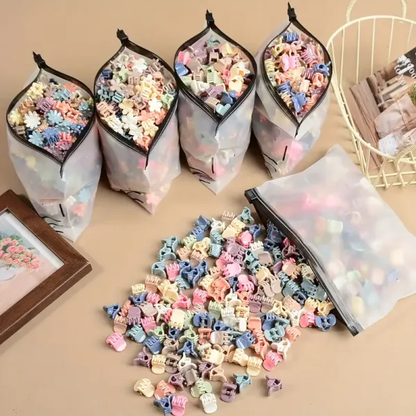Casual Style Cute Bunny Flower Hair Clips