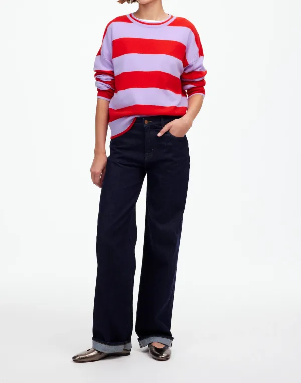 Cashmere Relaxed Crewneck Sweaters