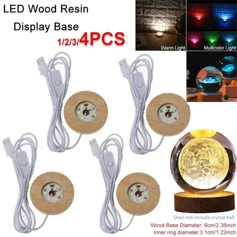 Wooden Lamp Bases Handmade Accessorie