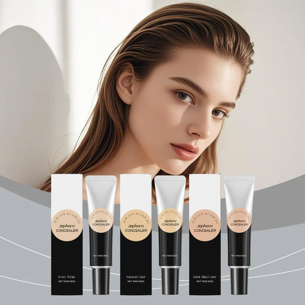 Zephoco Deep Skin Tone Waterproof Moisturizing Concealer – Hydrating, Lightweight Matte Finish, Suitable for Oily and Dry Skin, Natural & Clear Coverage-L99