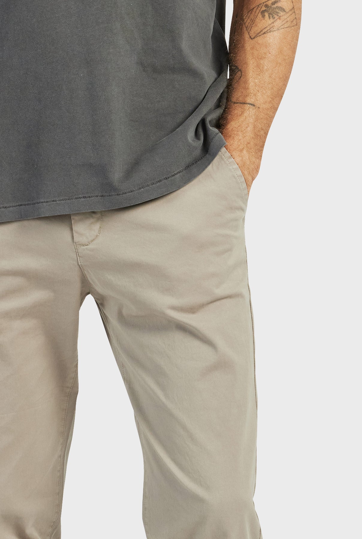 Cooper Slim Chino-Coffee