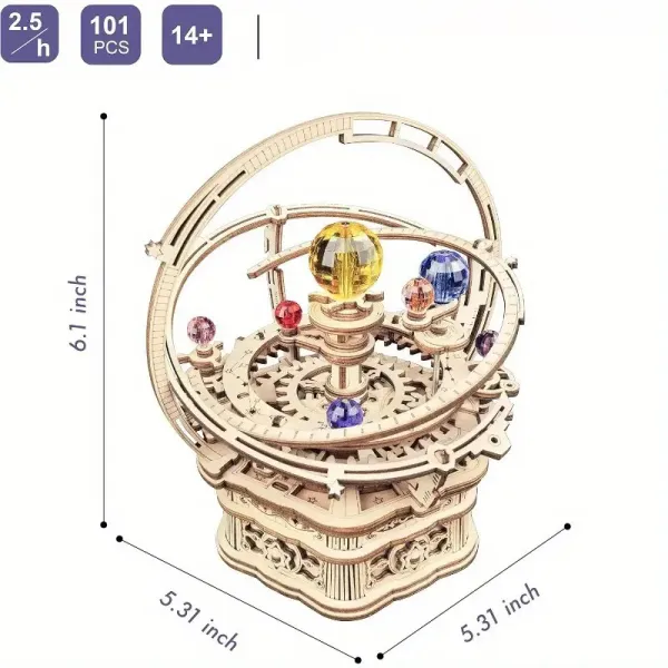 Creative DIY Wooden Assembly Model Toys