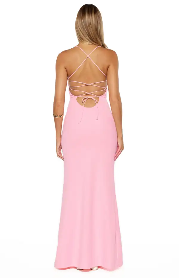 Crepe Maxi Dress