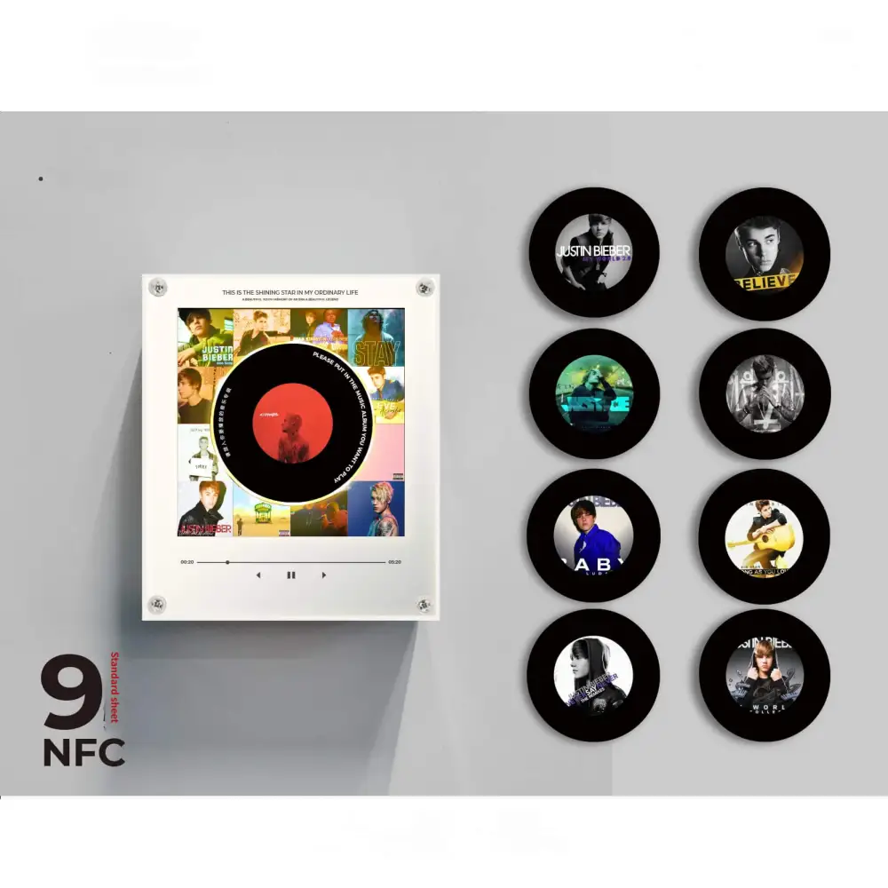 Personalized NFC Music Photo Musical Night Light Fridge Magnet