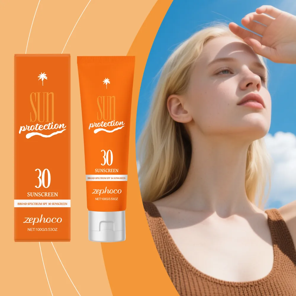 Clear and protective cream with a lightweight texture, providing protection, moisturization, and brightening to the skin. Refreshing and non greasy protective milk
