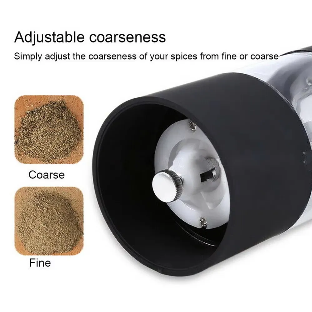 Electric Stainless Steel Pepper Grinder