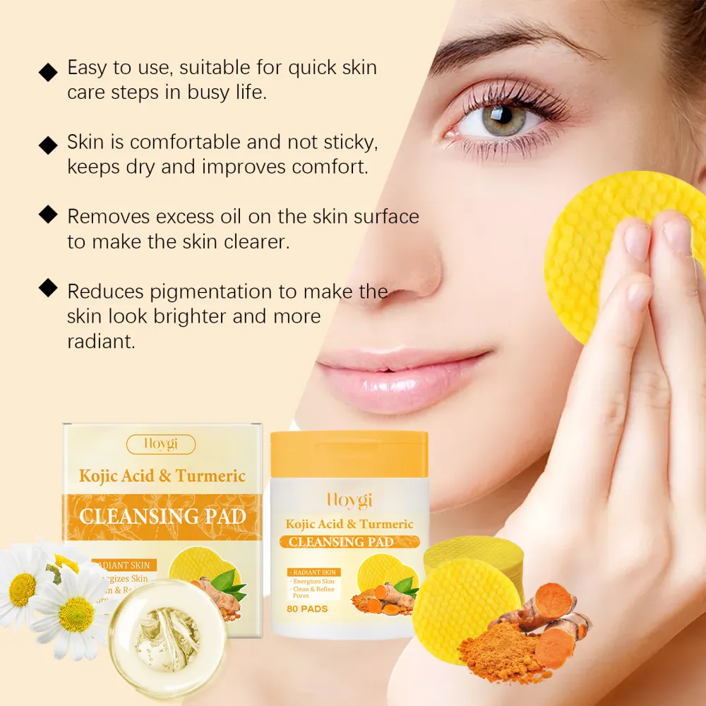 Turmeric Tricarboxylic Acid Cleaning Cotton Pads