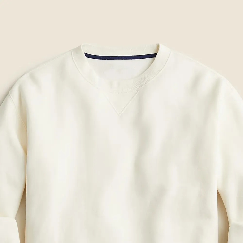 Fleece Oversized Crewneck Sweatshirts