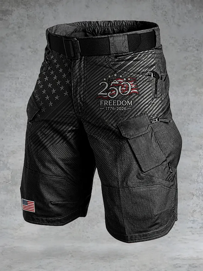 Men's American 250th Anniversary Print Short Style