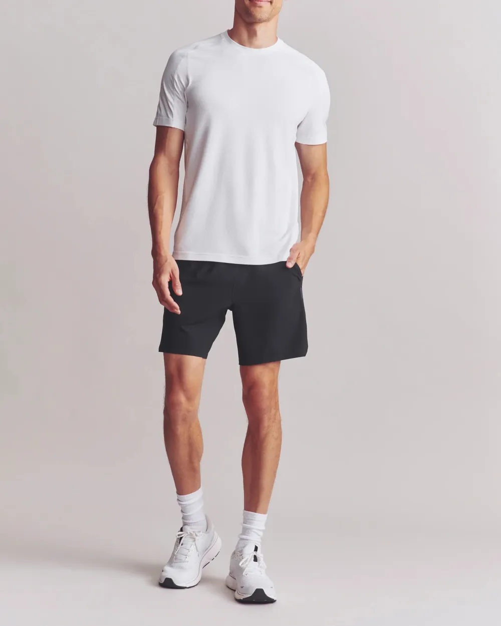 White Fashion Sports Short Sleeve T-Shirts