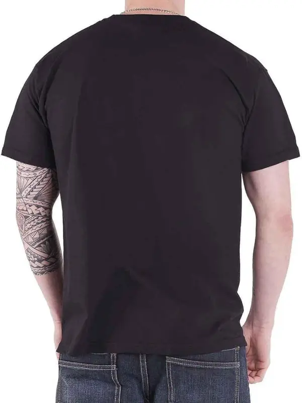 Men's Judas Priest Printed Round Neck Casual T-Shirt