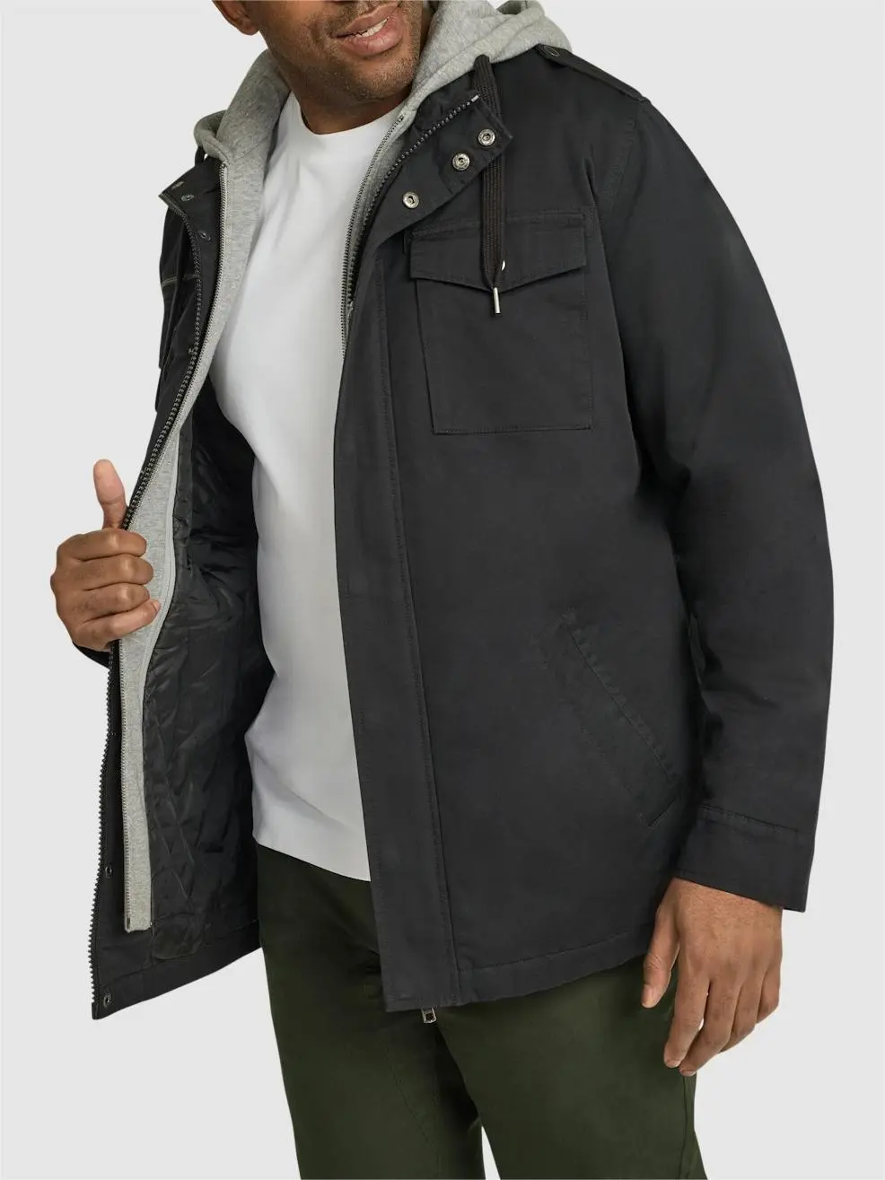 Men's Practical Hooded Casual Jackets