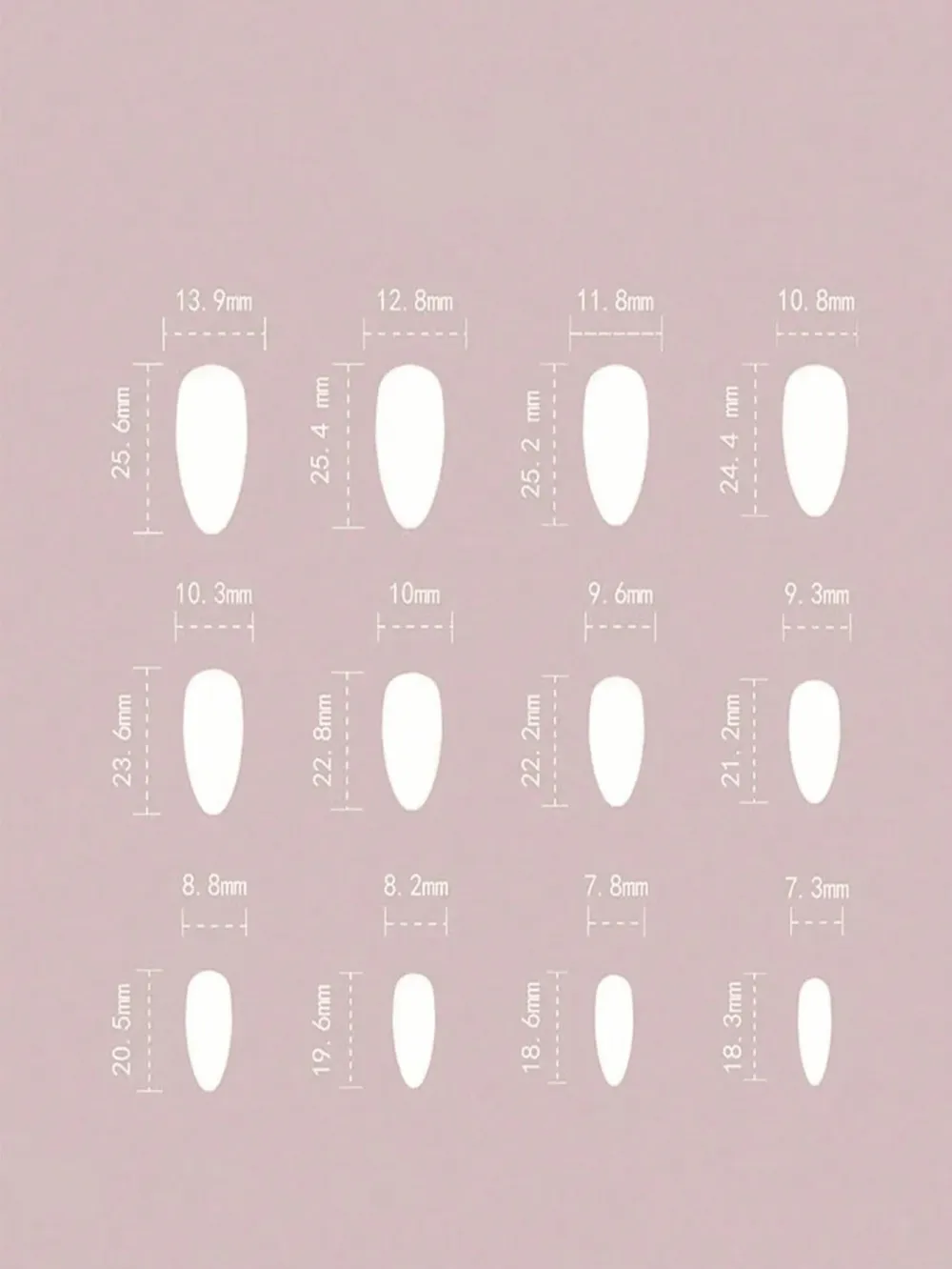Nailhour Nude Minimalist 24Pcs Office Wedding Girls Daily Press On Nails