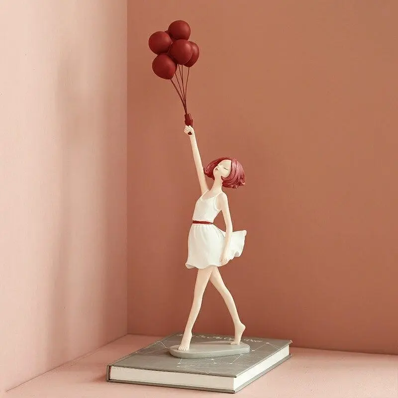 Girl With Balloon Sculpture