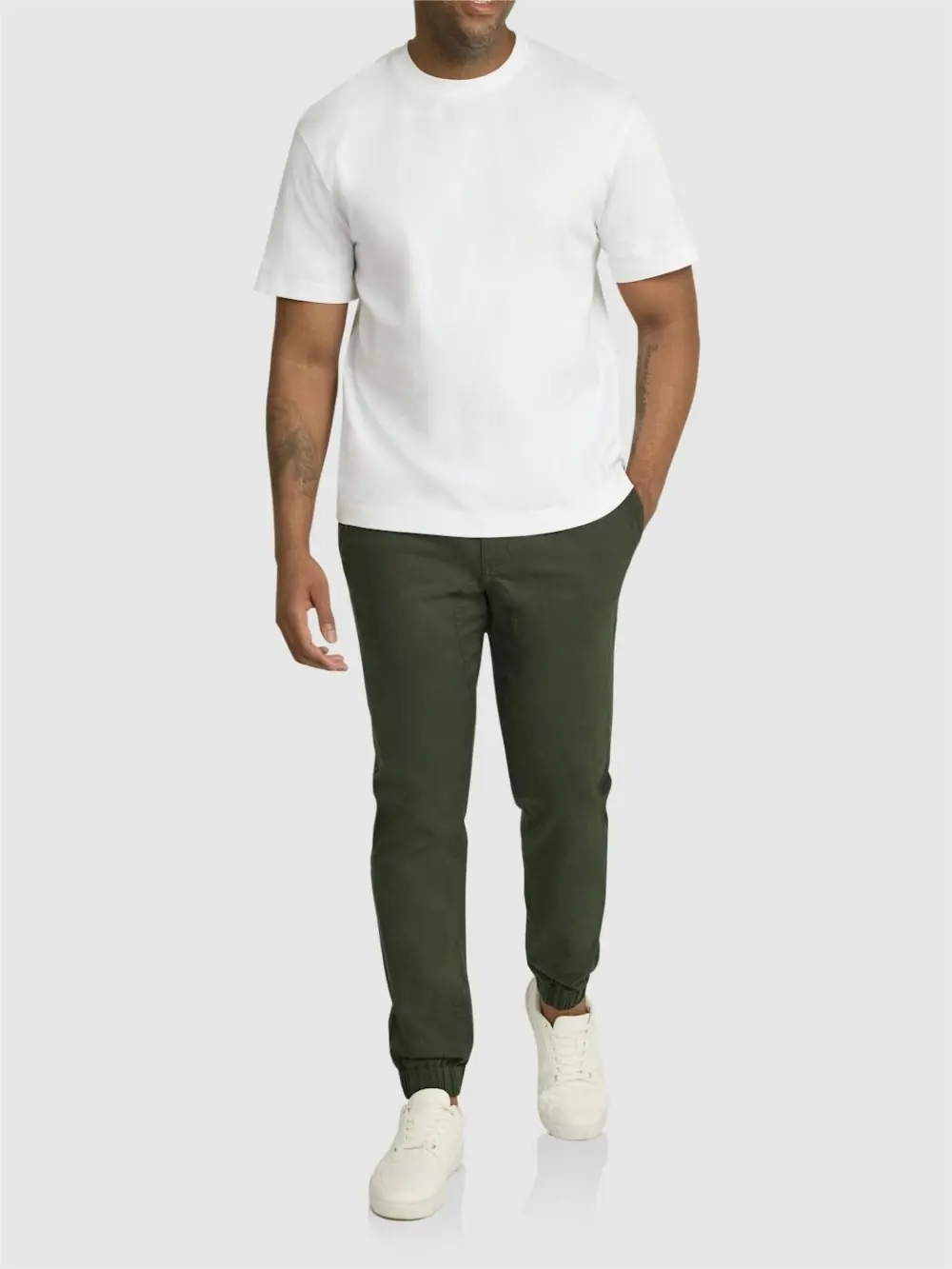 Taupe Comfort Relaxed Pants