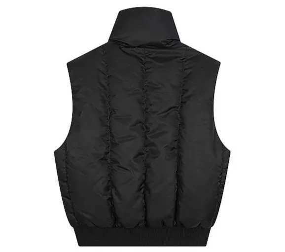 CleanFit Stand Collar Sleeveless Vest