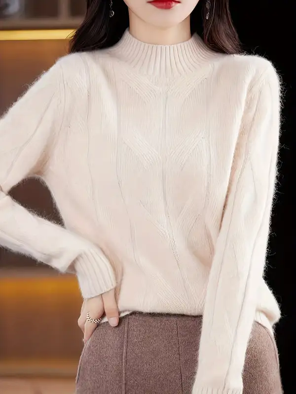 Vintage Casual Knit Sweater