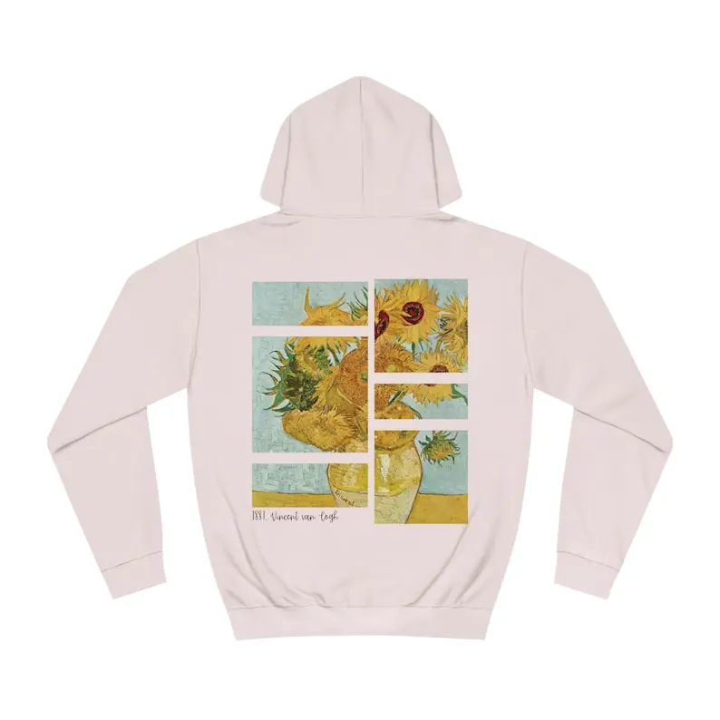 Sunflowers Hoodie  Art Retro Vintage Hoodie