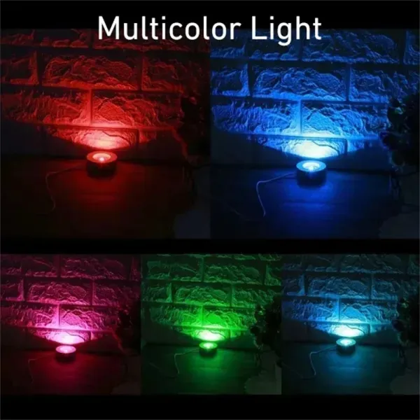 Wood LED Light Base