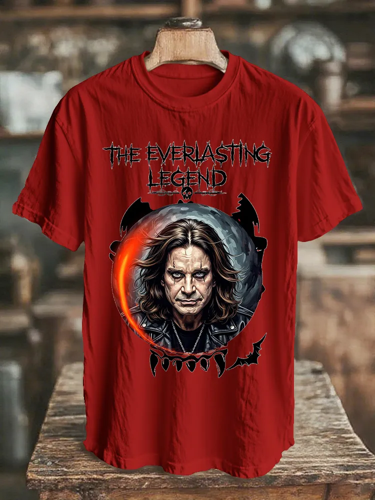 Men's And Women's Models Dark Serie T-Shirt