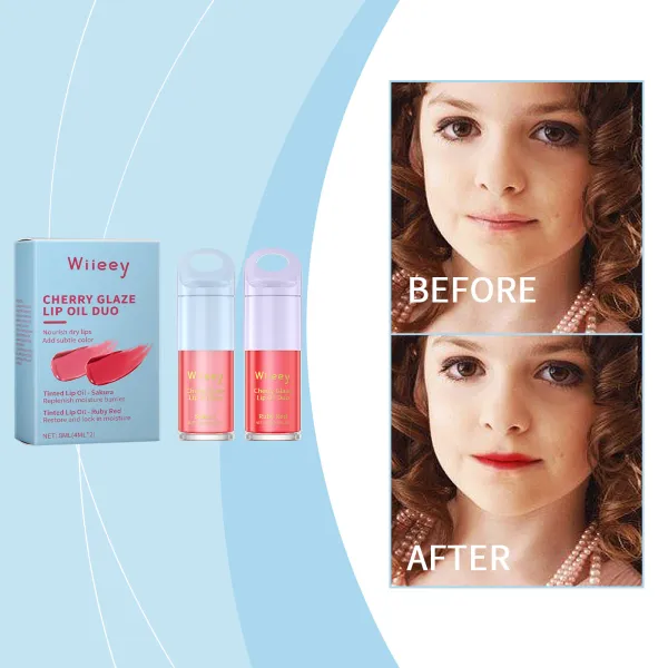 Kids Moisturizing Color Lip Glaze Set