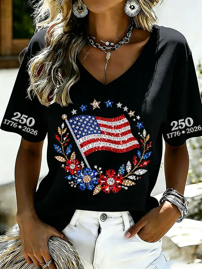 Women's 250 Year Print Short Sleeve T-shirt