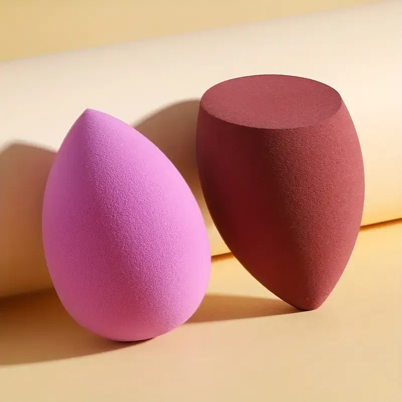 PU Makeup Sponges With 2 Pink Drop